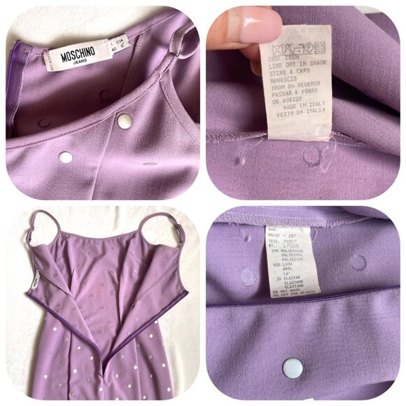 Moschino Metal Polka Dots Dress and jacket Set - Picture 9 of 17